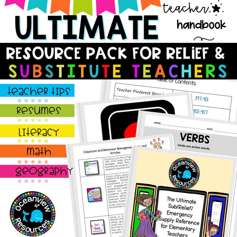 Ultimate Teaching Handbook for Substitute teachers and Relief teachers
