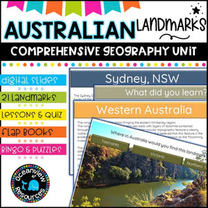 Australian landmarks cover