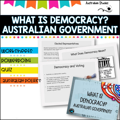 Australian Democracy and levels of government.