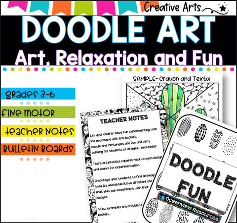 Doodle Art for Zentangles - exploring line and shape