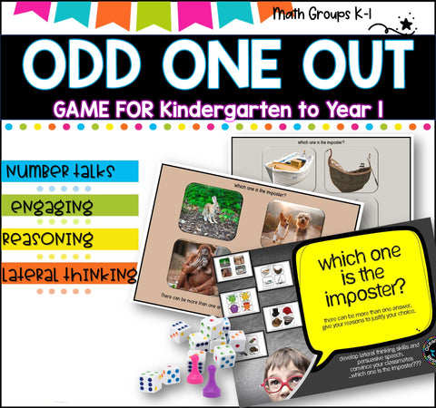 Math Odd One Out | Which One Doesn't Belong | Numeracy Routine | Picture talks