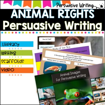 Animal Pictures for Persuasive l Opinion Writing l Middle grades