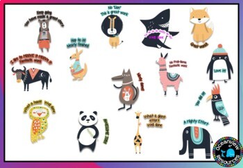 Digital Learning Stickers Set 1 for Google and SeeSaw