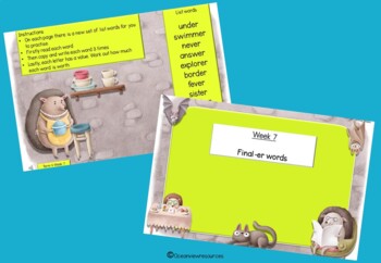 Spelling Pack for Term 4 Grade 3 - Suitable for Distance Learning