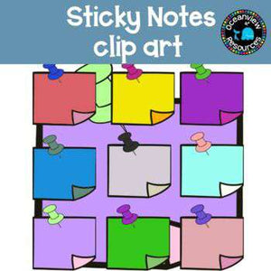 CLIPART- Sticky Notes