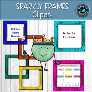 Sparkling Frames (Square) - Clipart