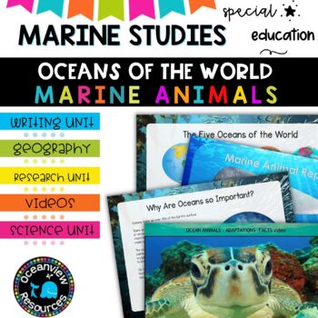 Ocean Unit: A Study of Ocean Animals and Their Habitats