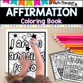 Positive Affirmation Posters | Coloring Fun, Creative Designs